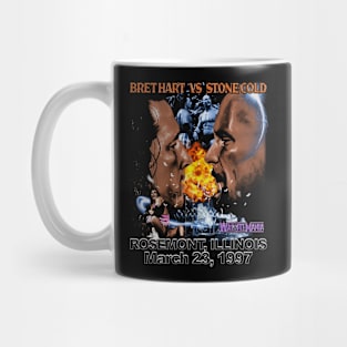 Bret Hart Vs. Stone Cold Steve Austin Wrestlemania 13 Mug